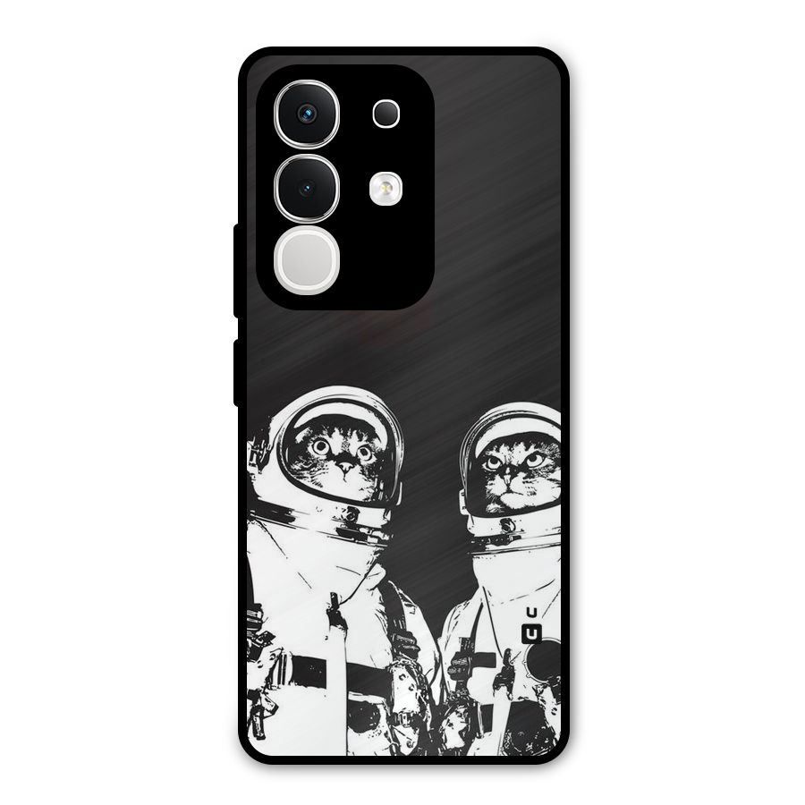 Meow Moon Metal Back Case for iQOO Z10x