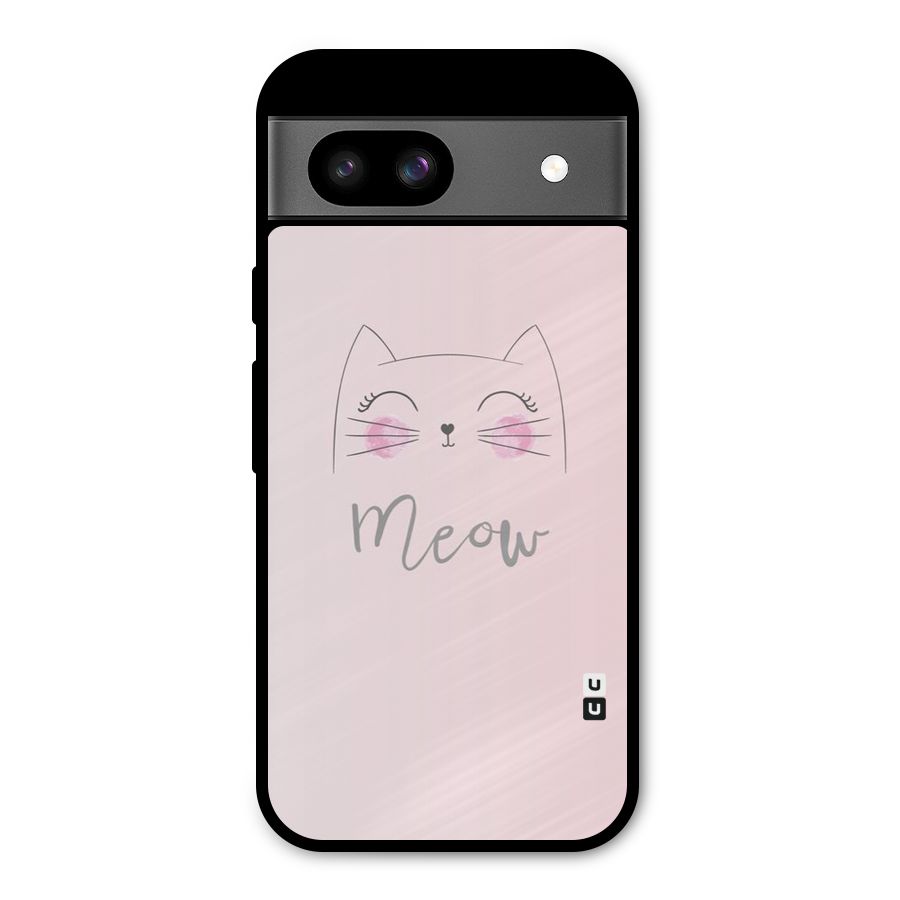 Meow Pink Metal Back Case for Google Pixel 8a