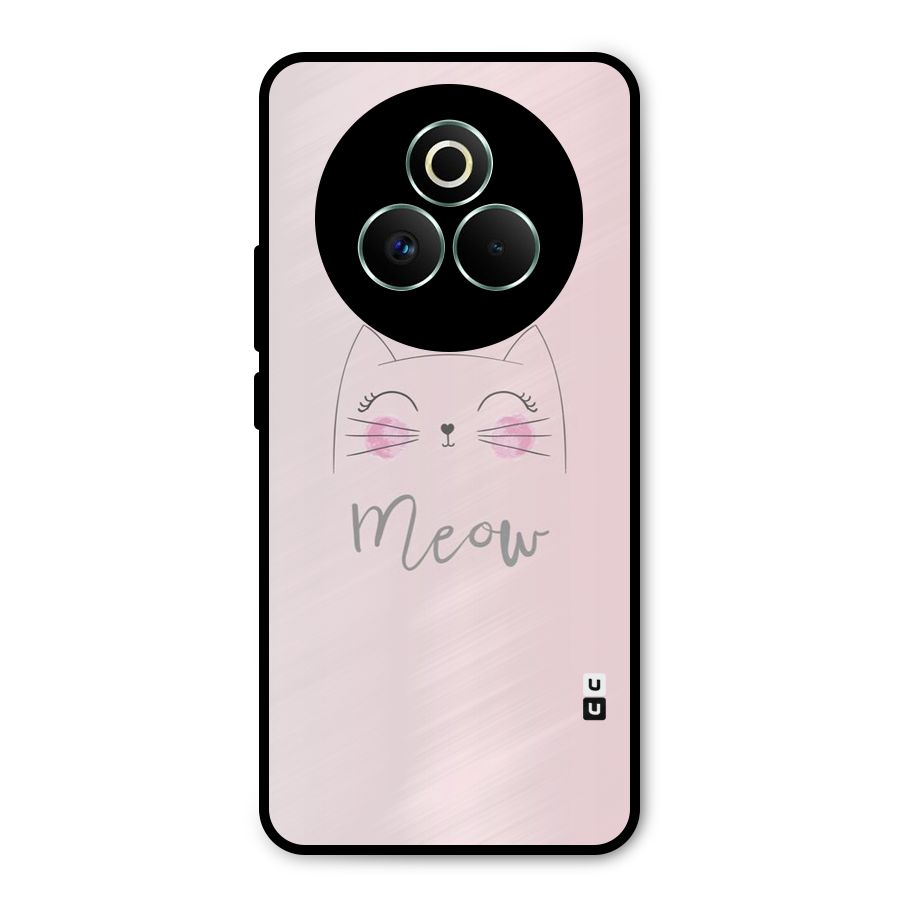 Meow Pink Metal Back Case for Realme P3 Pro