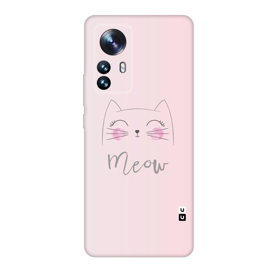 Meow Pink Original Polycarbonate Back Case for Xiaomi 12 Pro