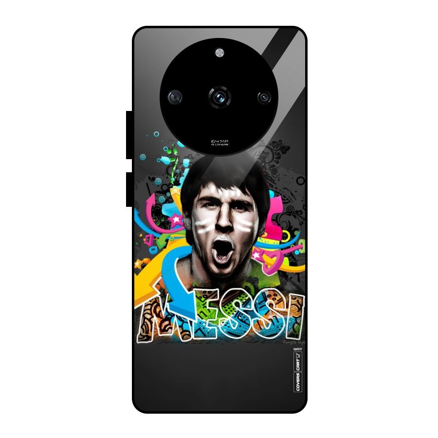 Messi For Argentina Glass Back Case for Realme Narzo 60 5G