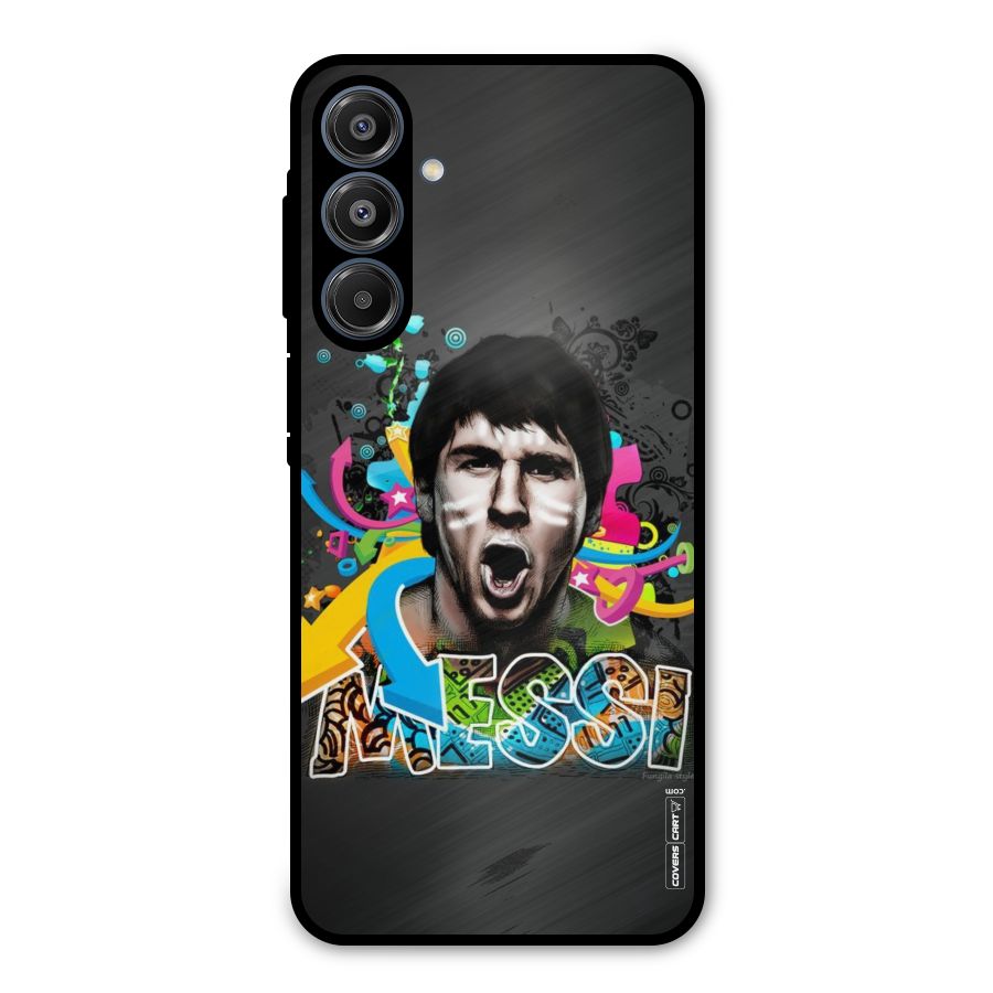Messi For Argentina Metal Back Case for Galaxy A16 5G