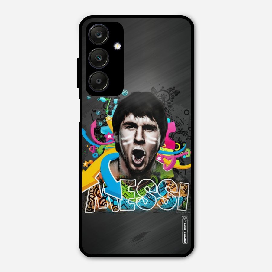 Messi For Argentina Metal Back Case for Galaxy A25 5G