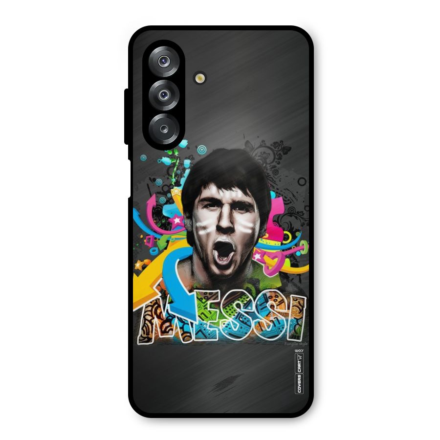 Messi For Argentina Metal Back Case for Galaxy A26