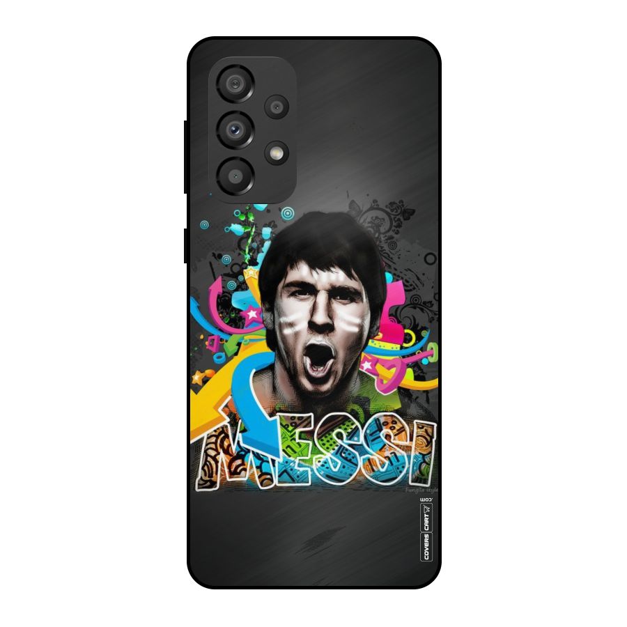 Messi For Argentina Metal Back Case for Galaxy A33 5G