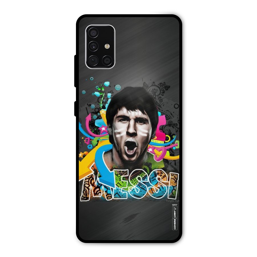 Messi For Argentina Metal Back Case for Galaxy A51