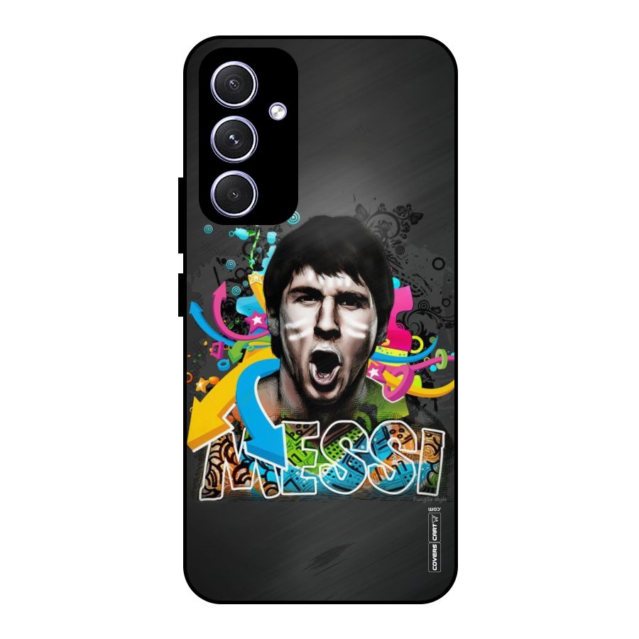 Messi For Argentina Metal Back Case for Galaxy A54