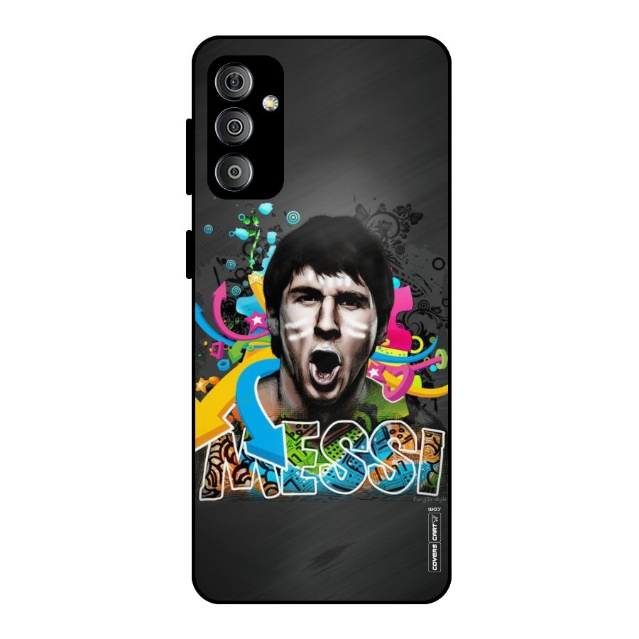 Messi For Argentina Metal Back Case for Galaxy F23