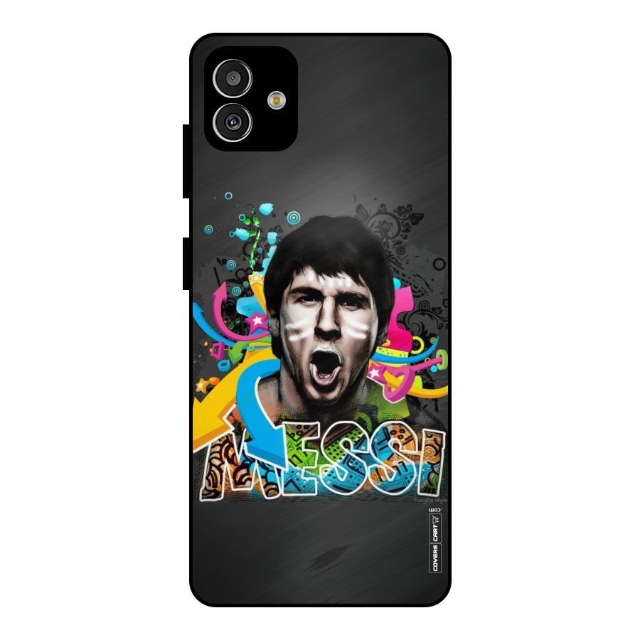 Messi For Argentina Metal Back Case for Galaxy M13 5G