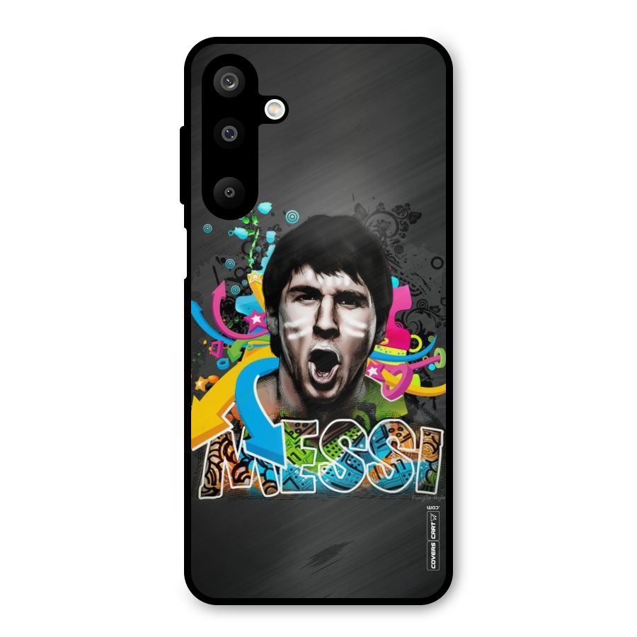 Messi For Argentina Metal Back Case for Galaxy M16