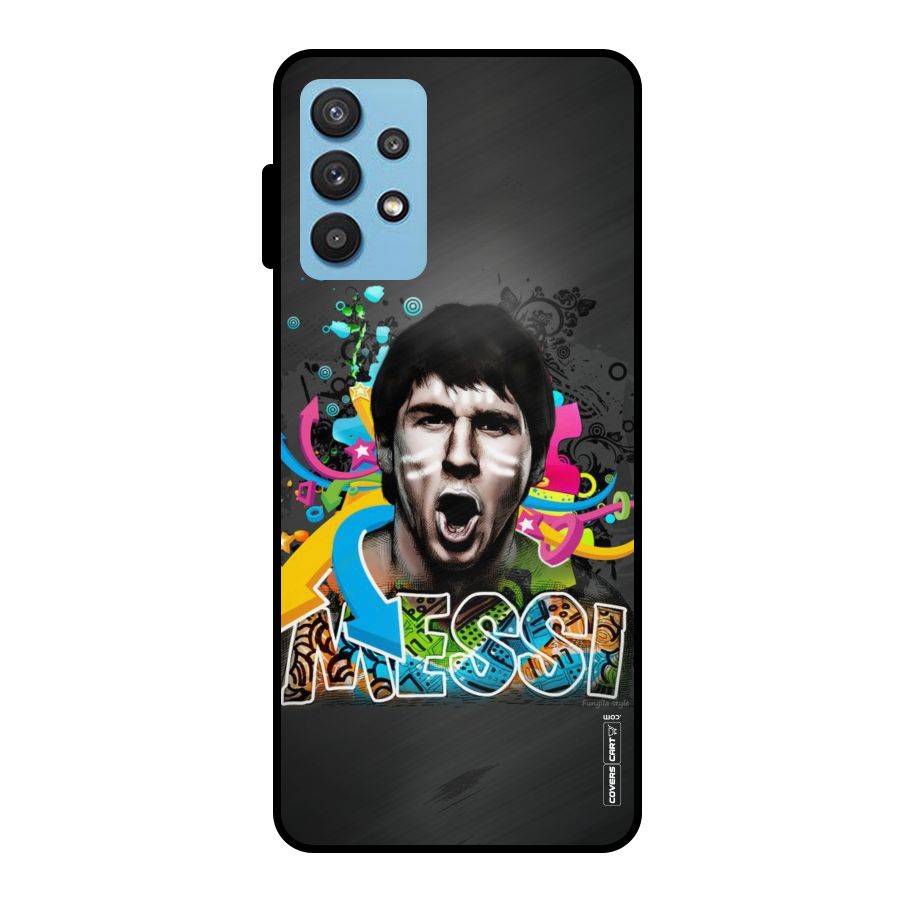 Messi For Argentina Metal Back Case for Galaxy M32 5G