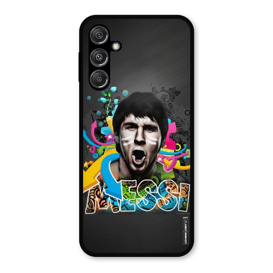 Messi For Argentina Metal Back Case for Galaxy M34 5G