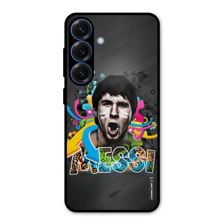 Messi For Argentina Metal Back Case for Galaxy S25