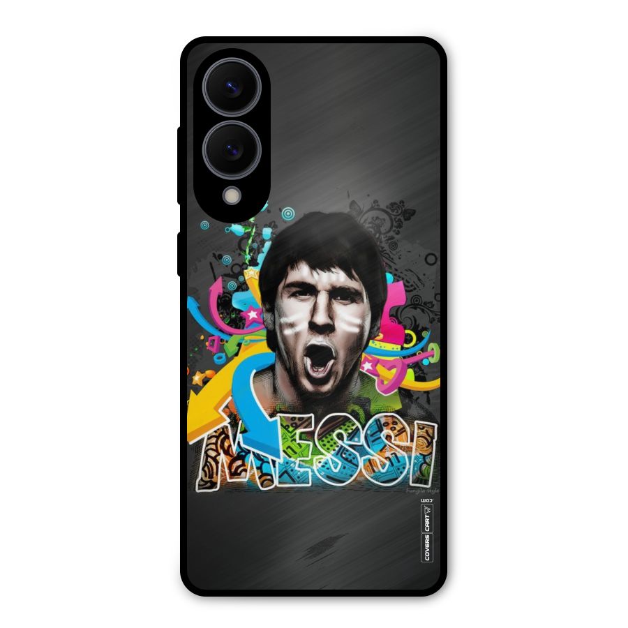 Messi For Argentina Metal Back Case for Galaxy S25 Edge