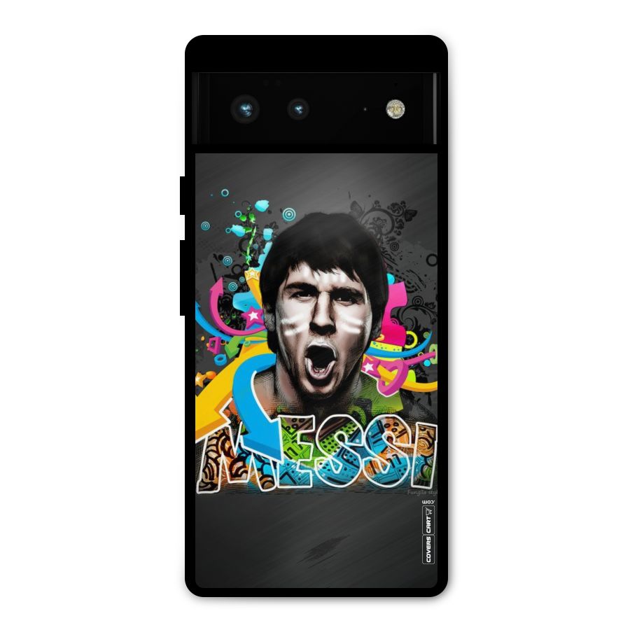 Messi For Argentina Metal Back Case for Google Pixel 6