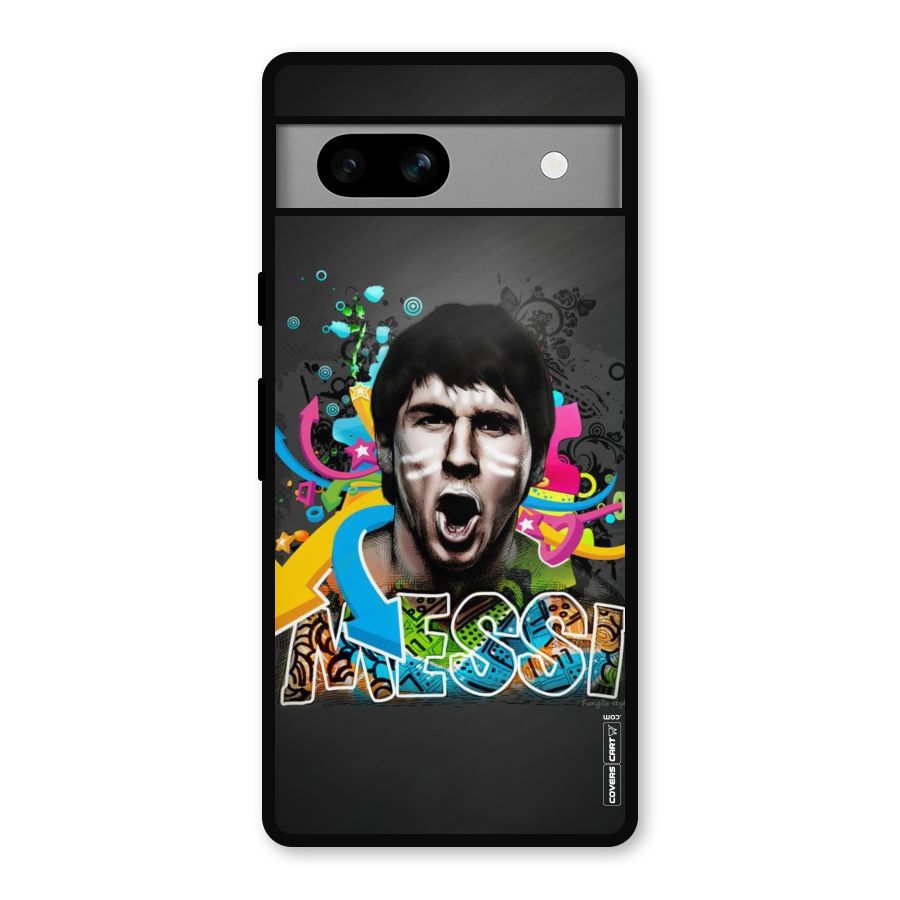 Messi For Argentina Metal Back Case for Google Pixel 7a
