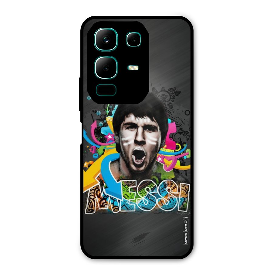 Messi For Argentina Metal Back Case for Infinix Note 50x