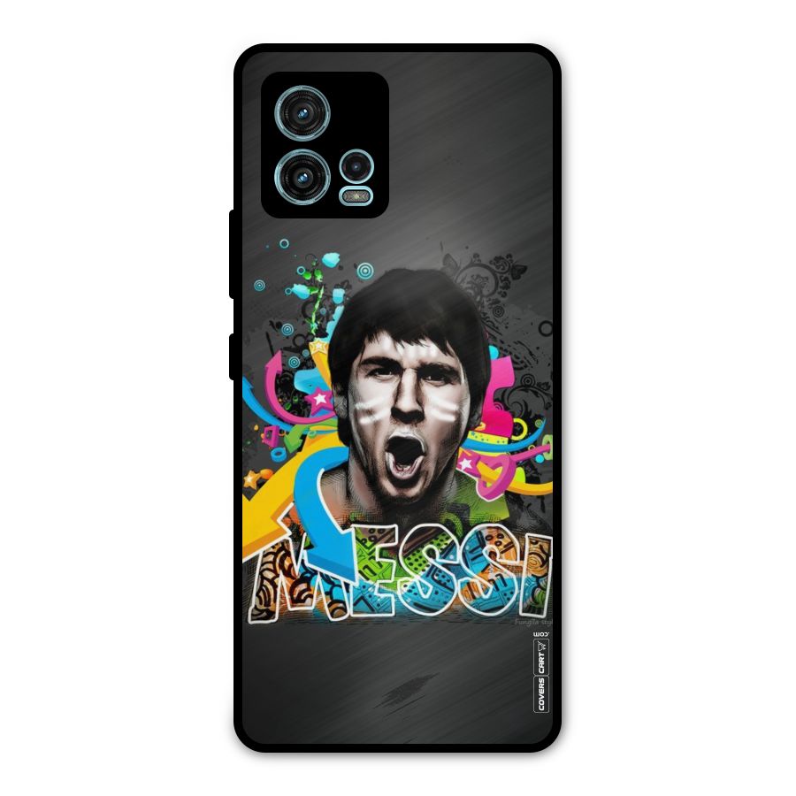 Messi For Argentina Metal Back Case for Moto G72