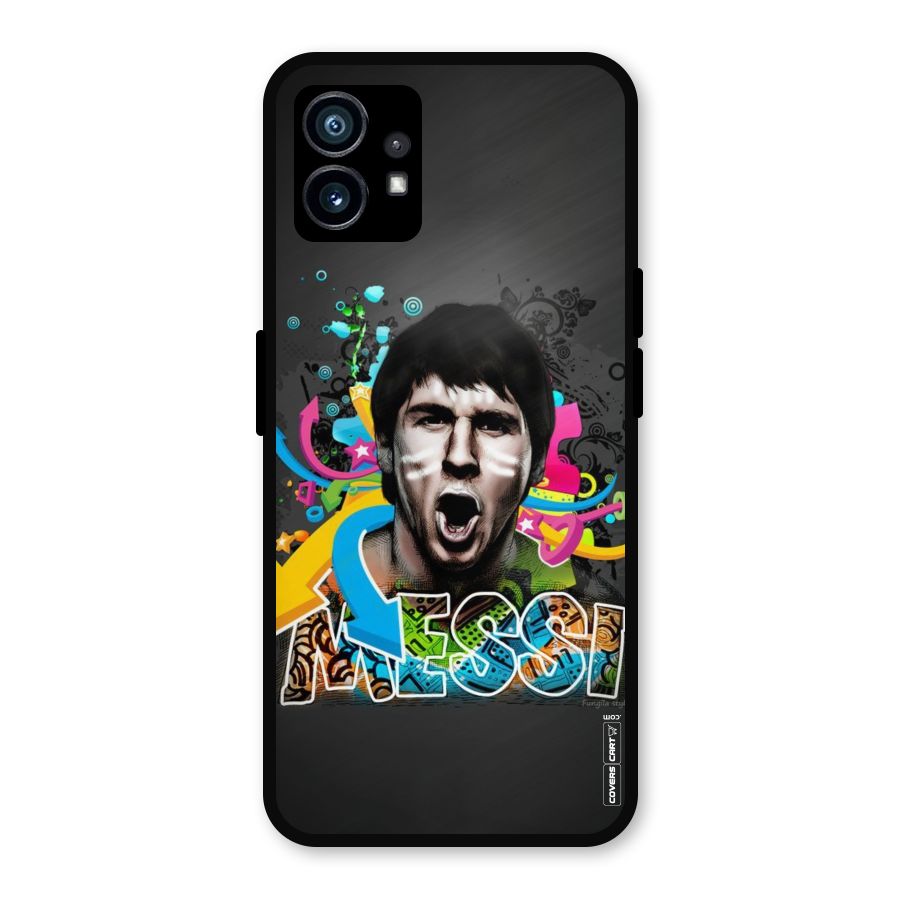 Messi For Argentina Metal Back Case for Nothing Phone 1