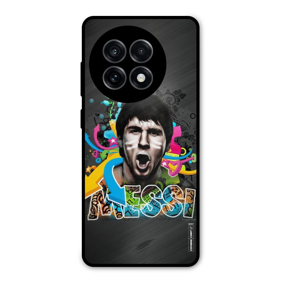 Messi For Argentina Metal Back Case for OnePlus 13R