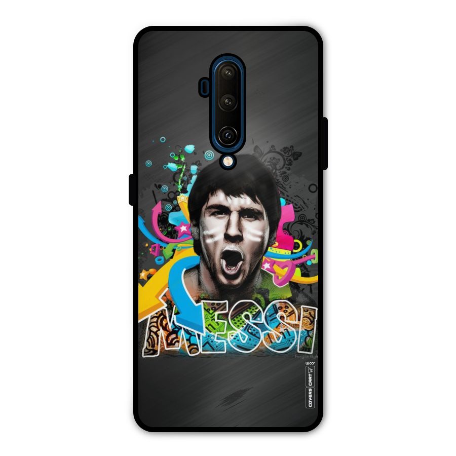 Messi For Argentina Metal Back Case for OnePlus 7T Pro