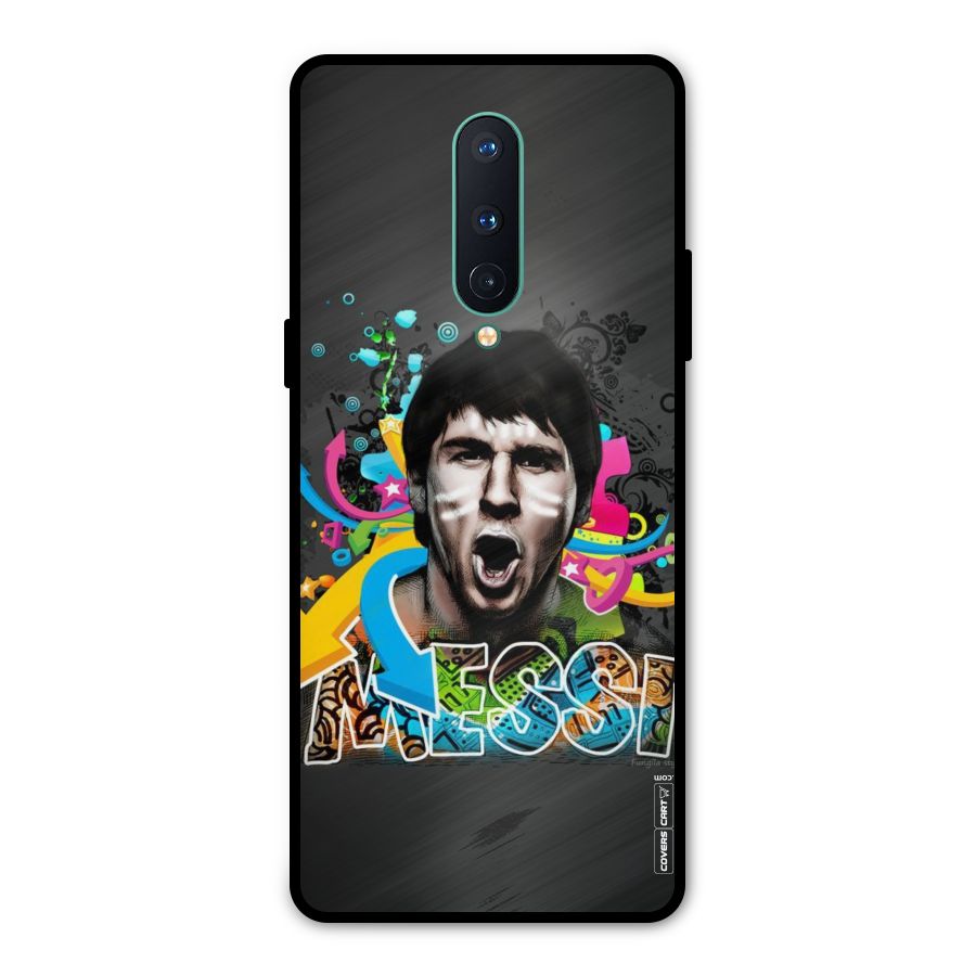 Messi For Argentina Metal Back Case for OnePlus 8