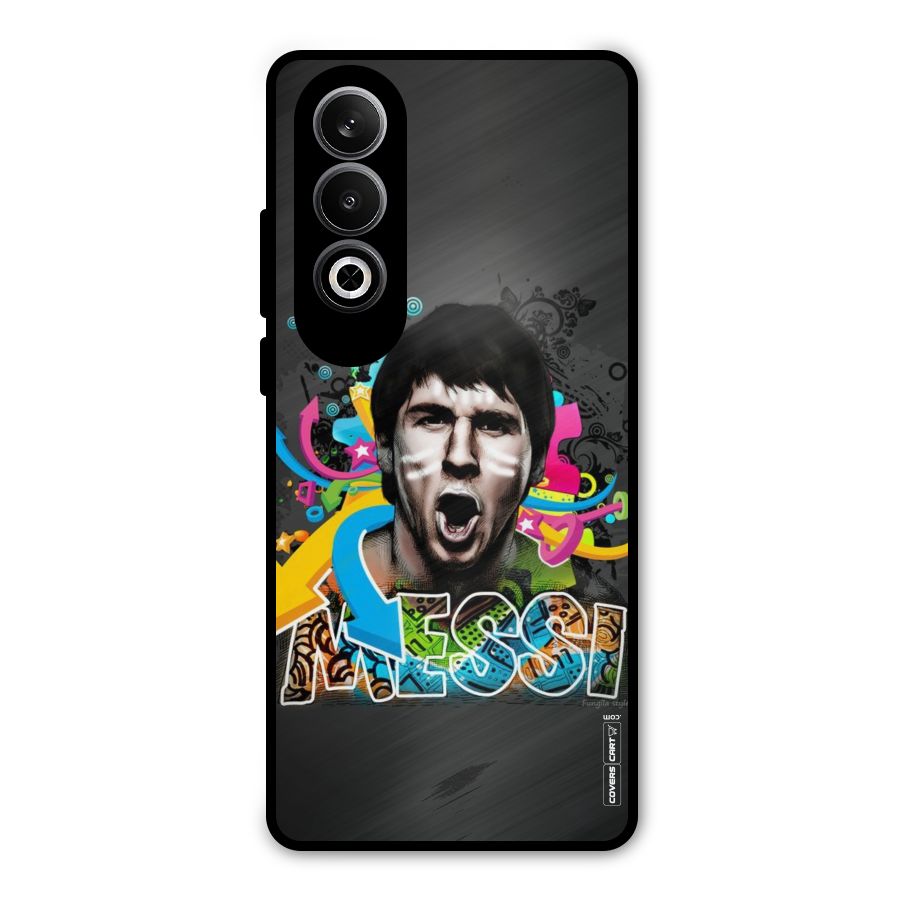 Messi For Argentina Metal Back Case for OnePlus Nord CE4