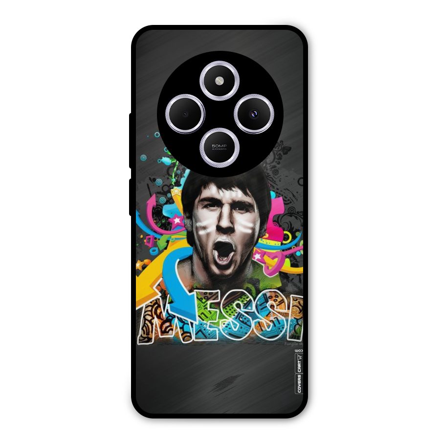 Messi For Argentina Metal Back Case for Poco C75 5G