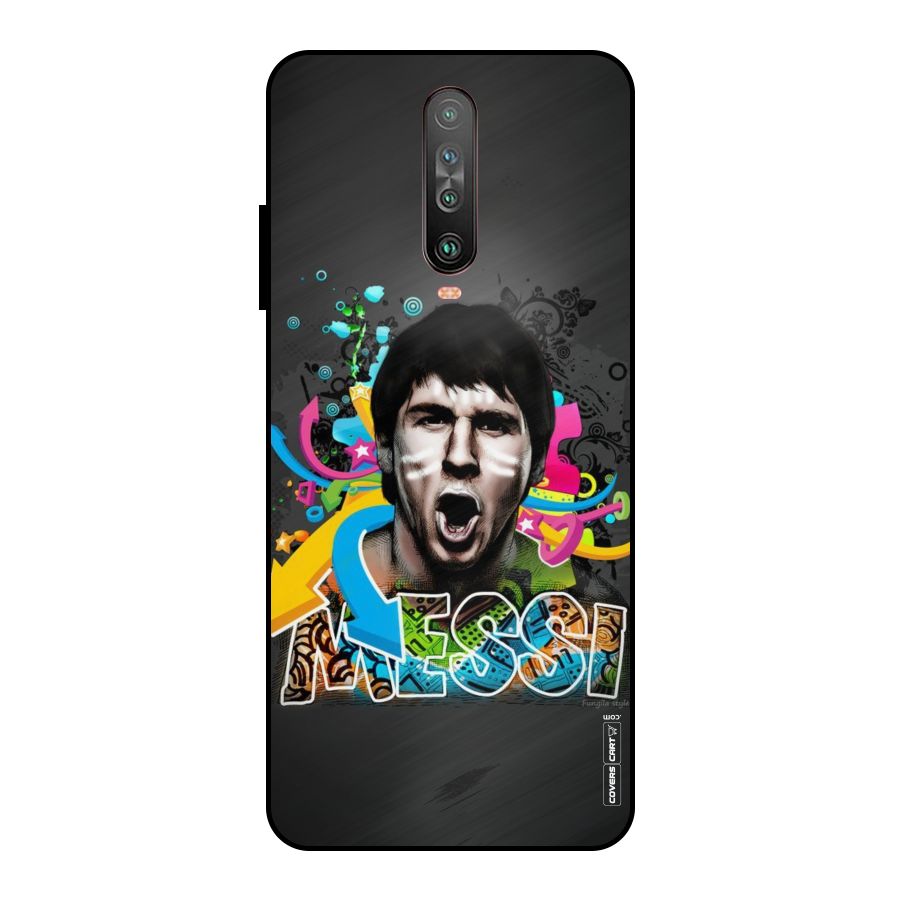 Messi For Argentina Metal Back Case for Poco X2