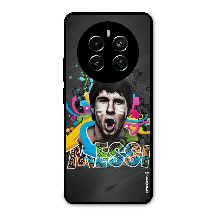 Messi For Argentina Metal Back Case for Realme 12 Pro Plus