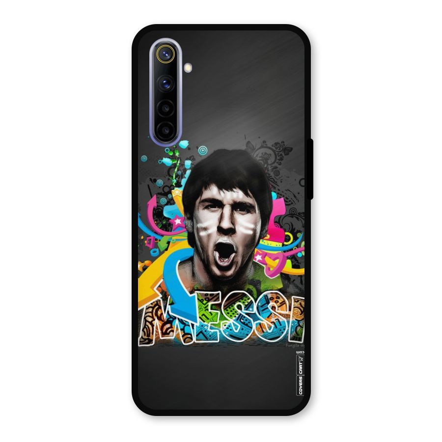 Messi For Argentina Metal Back Case for Realme 6i