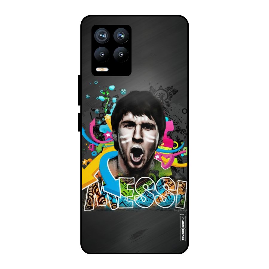 Messi For Argentina Metal Back Case for Realme 8 Pro