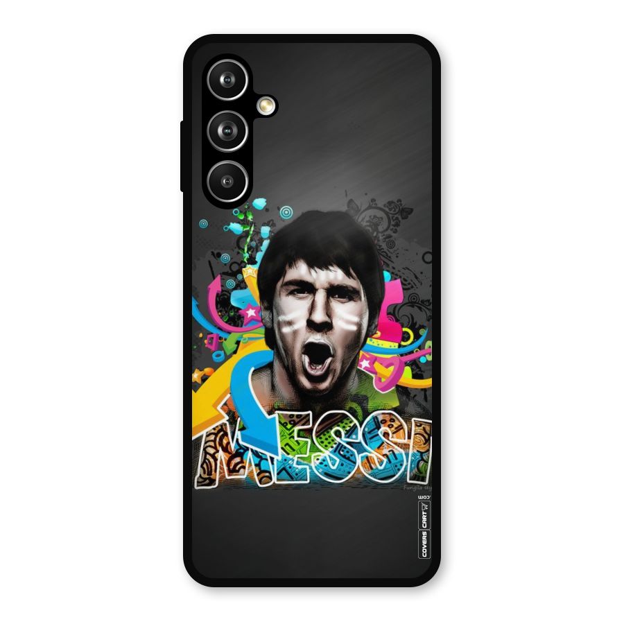 Messi For Argentina Metal Back Case for Samsung Galaxy M54