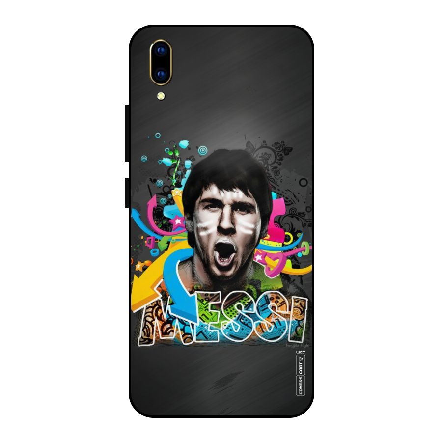 Messi For Argentina Metal Back Case for Vivo V11 Pro