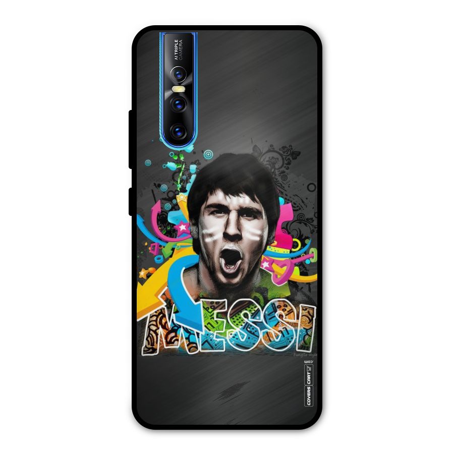 Messi For Argentina Metal Back Case for Vivo V15 Pro