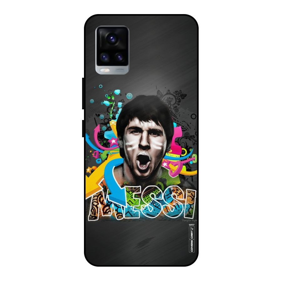 Messi For Argentina Metal Back Case for Vivo V20 2021