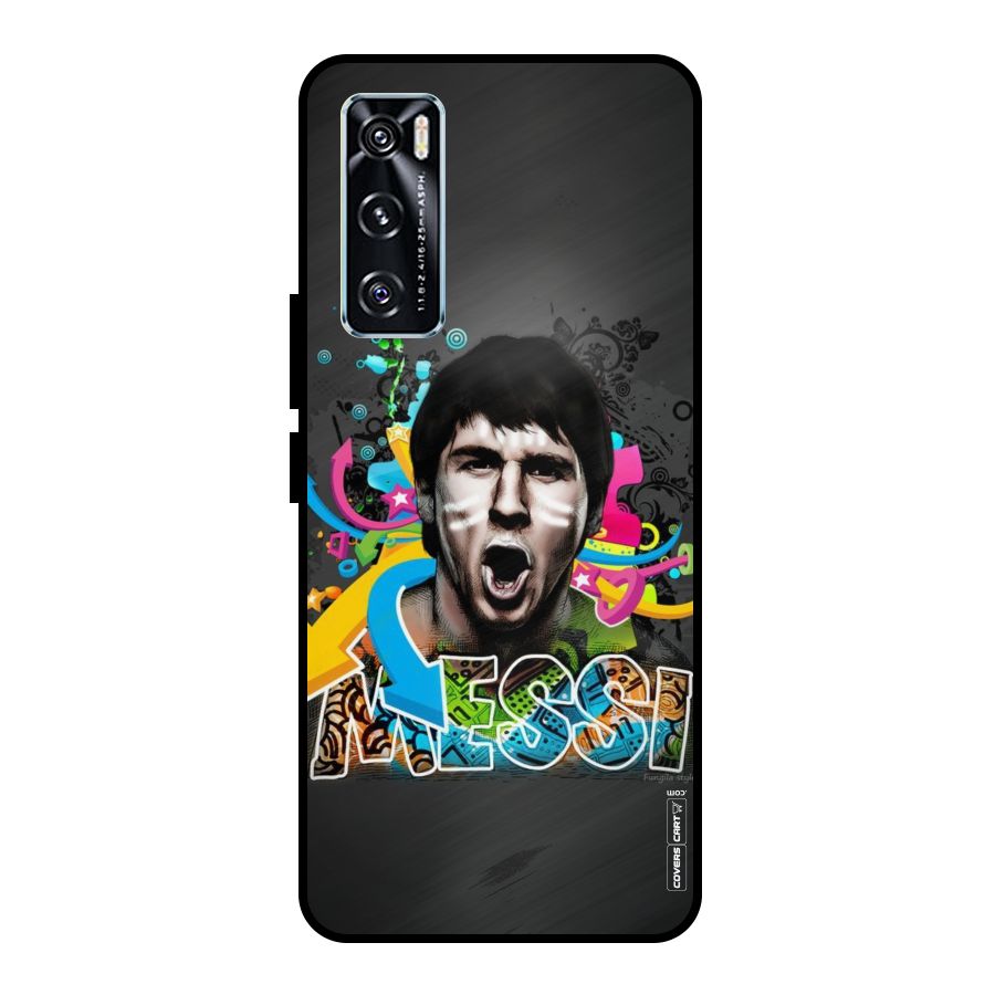 Messi For Argentina Metal Back Case for Vivo V20 SE