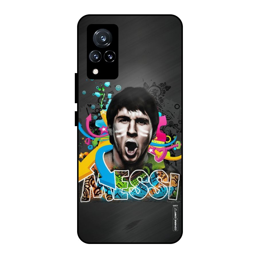 Messi For Argentina Metal Back Case for Vivo V21 5G