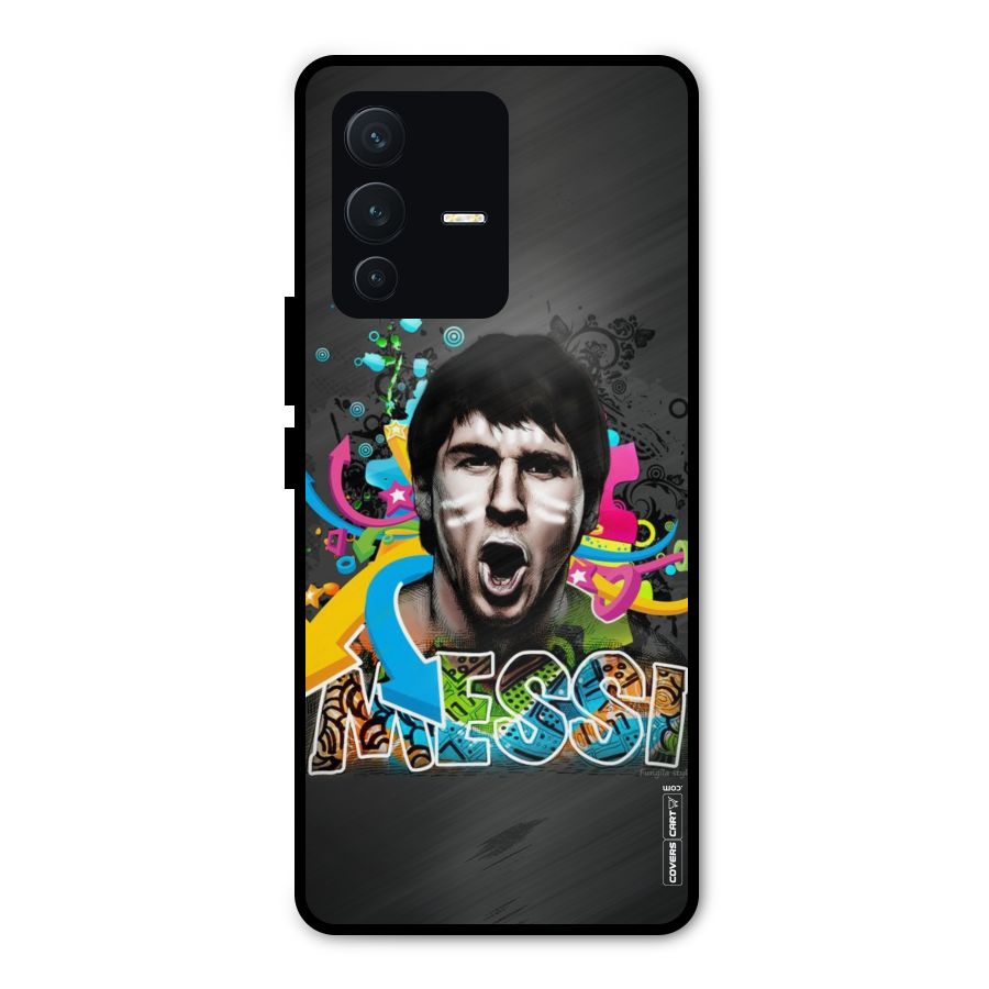 Messi For Argentina Metal Back Case for Vivo V23 Pro