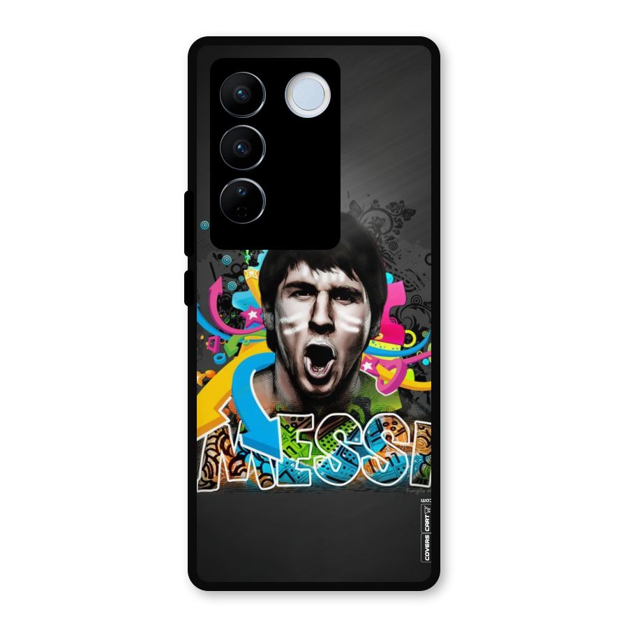Messi For Argentina Metal Back Case for Vivo V27