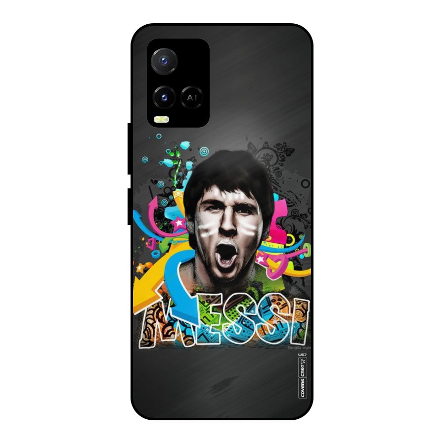 Messi For Argentina Metal Back Case for Vivo Y21