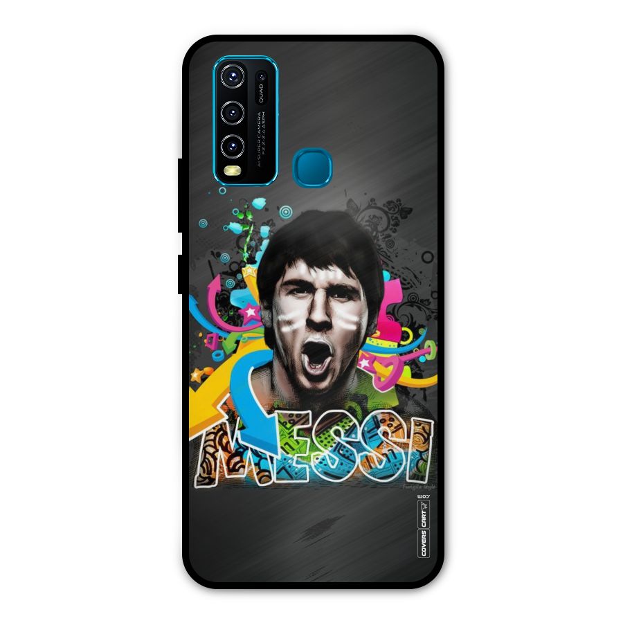 Messi For Argentina Metal Back Case for Vivo Y30