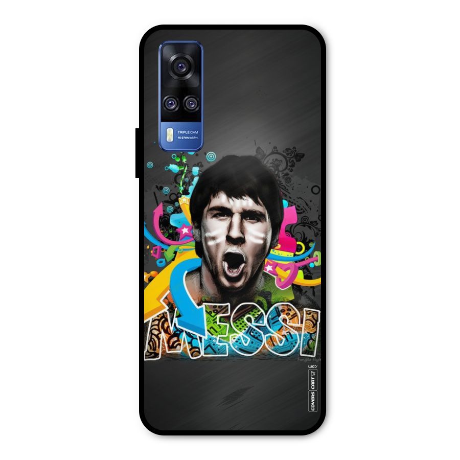Messi For Argentina Metal Back Case for Vivo Y51A