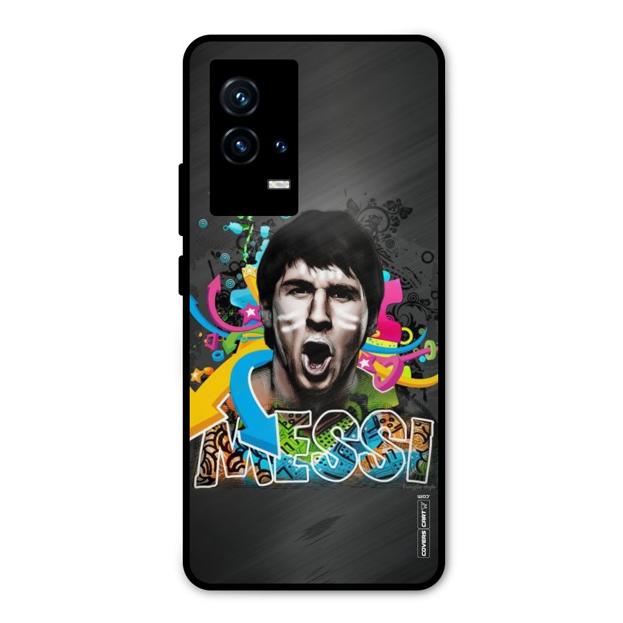Messi For Argentina Metal Back Case for iQOO 9 5G