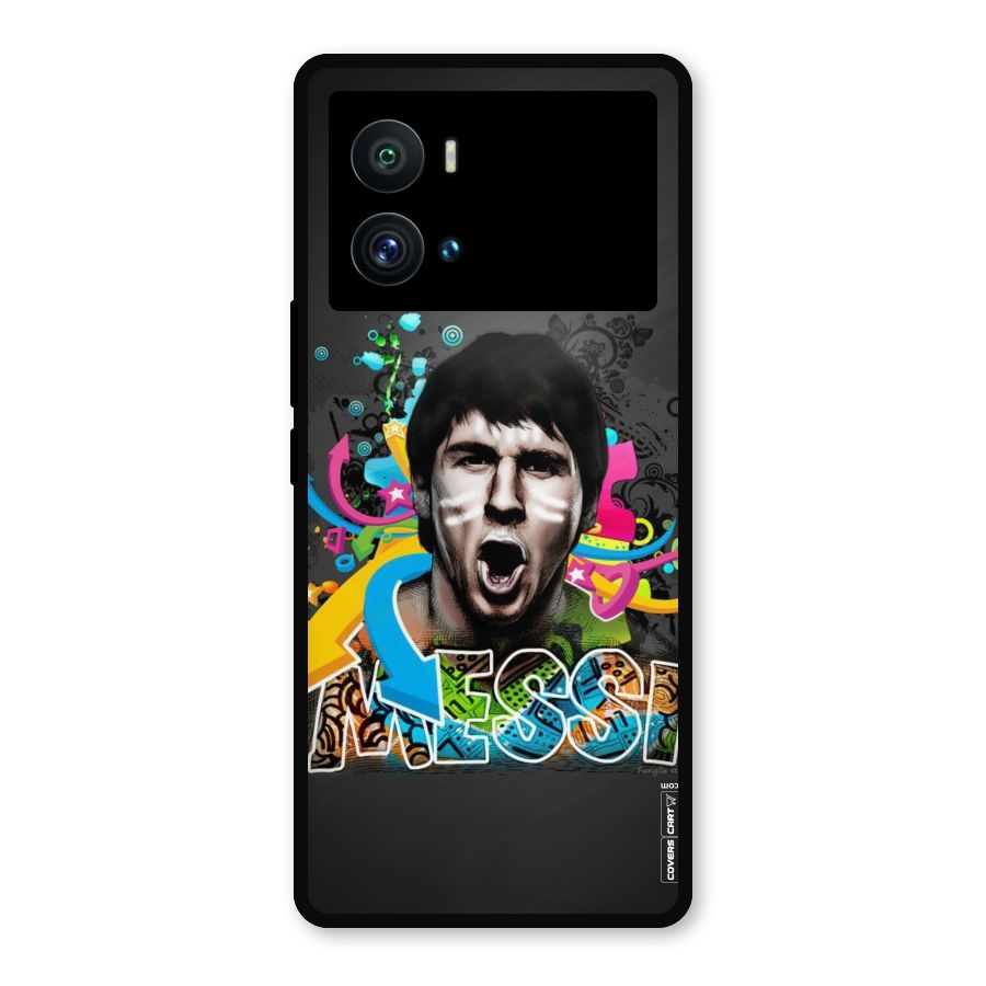 Messi For Argentina Metal Back Case for iQOO 9 Pro