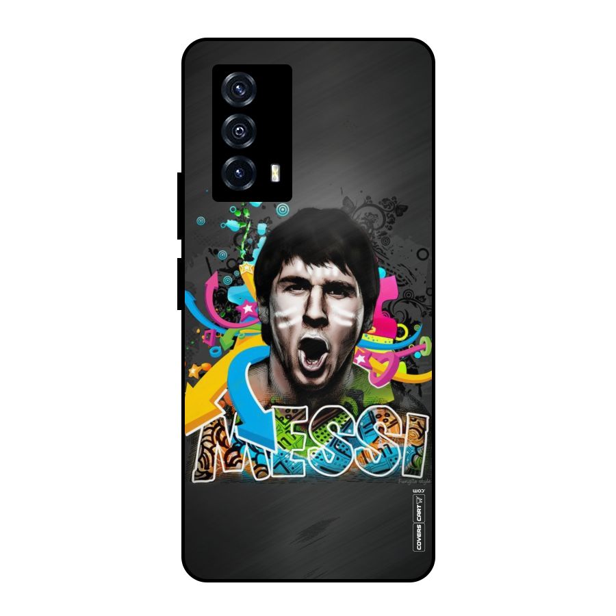 Messi For Argentina Metal Back Case for iQOO Z5