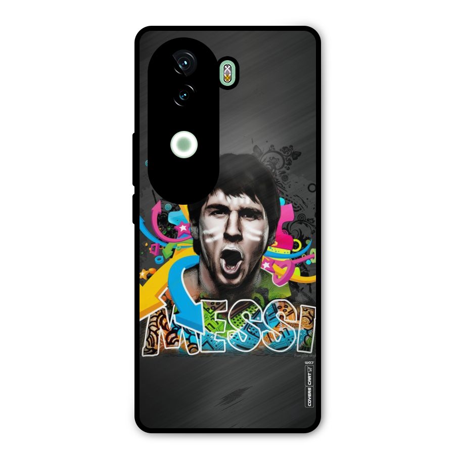 Messi For Argentina Metal Back Case for iQOO Z9s