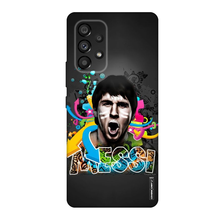 Messi For Argentina Original Polycarbonate Back Case for Galaxy A53 5G