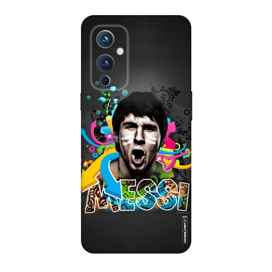 Messi For Argentina Original Polycarbonate Back Case for OnePlus 9