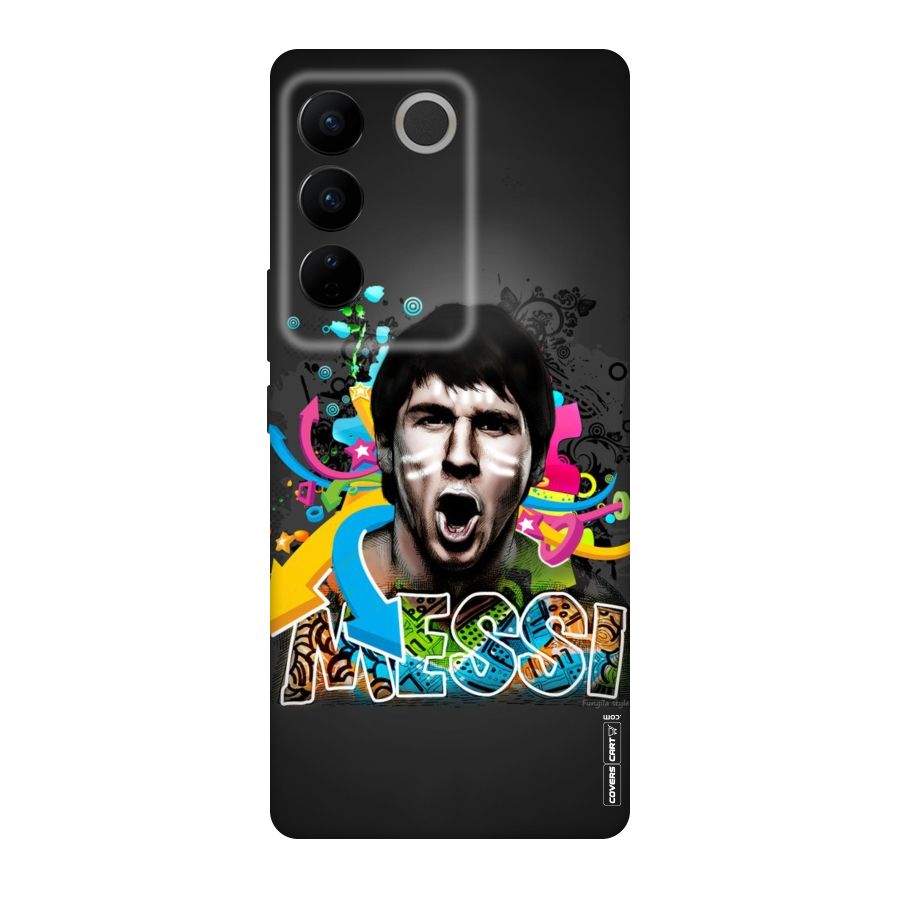 Messi For Argentina Original Polycarbonate Back Case for Vivo V27